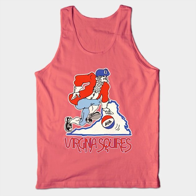 Defunct Virginia Squires Basketball Tank Top by Defunctland